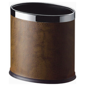 Leather Room Dustbin. -ElriBird - EBWB0004