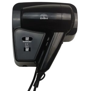 1200W hotel hair dryer black EBHR0018