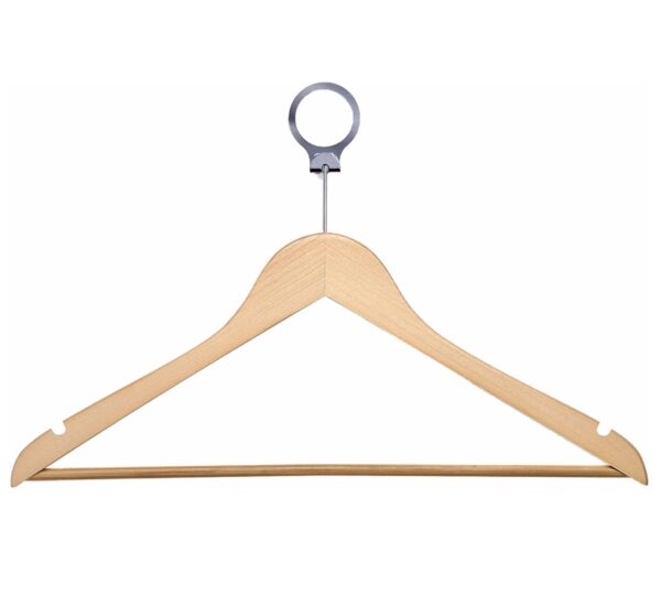 Anti Theft Hotel Cloth Hanger - EBCH0001 - W