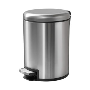 Stainless Steel Round Pedal Dustbin EBWB0018