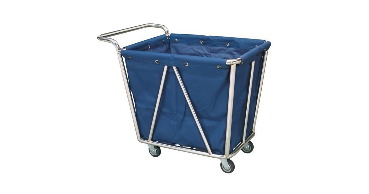 Hotel linen laundry cart